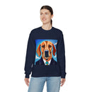 Blue Dog Unisex Heavy Blend™ Crewneck Sweatshirt