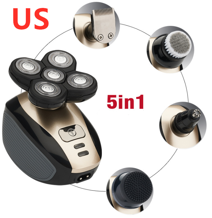 Electric Shaver 5 Blade Razor For Men - Shopeez