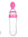 Baby Feeder Silicone Spoon Bottle