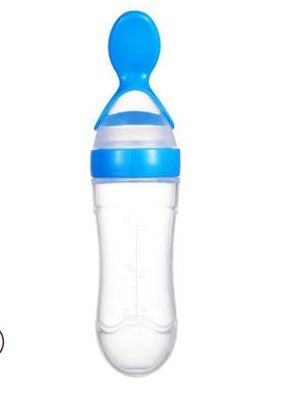 Baby Feeder Silicone Spoon Bottle