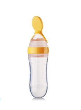 Baby Feeder Silicone Spoon Bottle