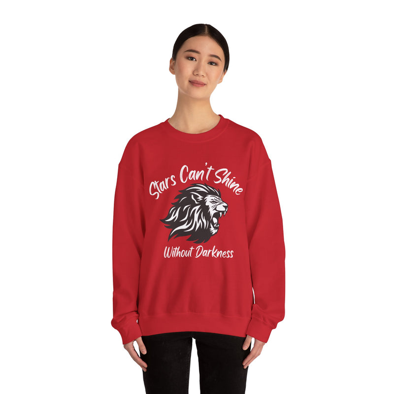 Stars Can't Shine Without Darkness  Unisex Heavy Blend™ Crewneck Sweatshirt