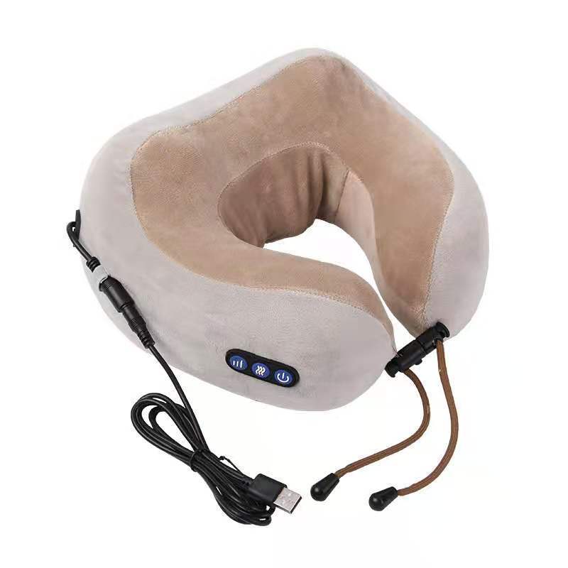 Electric U Shaped Pillow Neck Massage - Shopeez