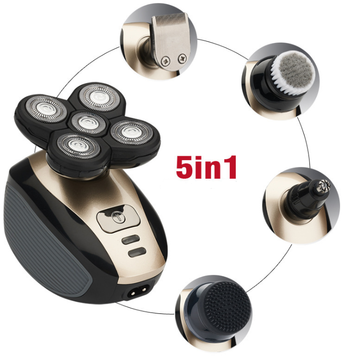 Electric Shaver 5 Blade Razor For Men - Shopeez