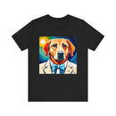 White Dog Unisex Jersey Short Sleeve Tee