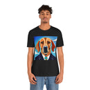 Blue Dog Unisex Jersey Short Sleeve Tee