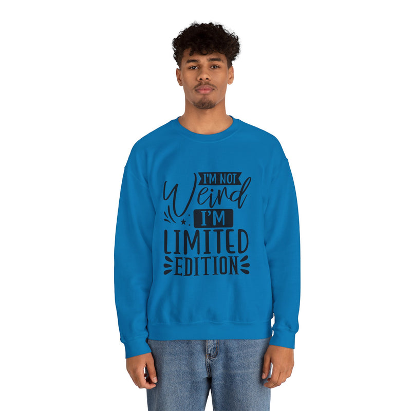 I'm Not Weird I'm Limited Edition Unisex Heavy Blend™ Crewneck Sweatshirt