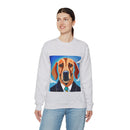 Blue Dog Unisex Heavy Blend™ Crewneck Sweatshirt