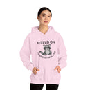 Hold On I'm Overstimulated Unisex Heavy Blend™ Hooded Sweatshirt