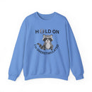 Hold On I'm Overstimulated Unisex Heavy Blend™ Crewneck Sweatshirt