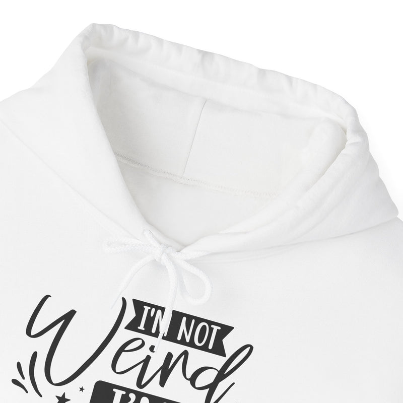 I'm Not Weird I'm Limited Edition Unisex Heavy Blend™ Hooded Sweatshirt