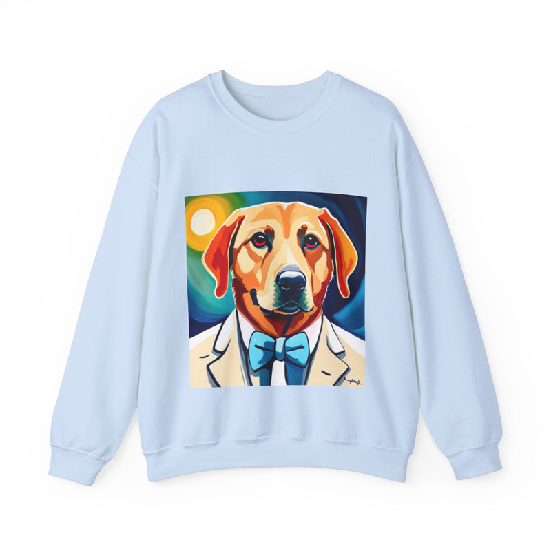 White Dog Unisex Heavy Blend™ Crewneck Sweatshirt