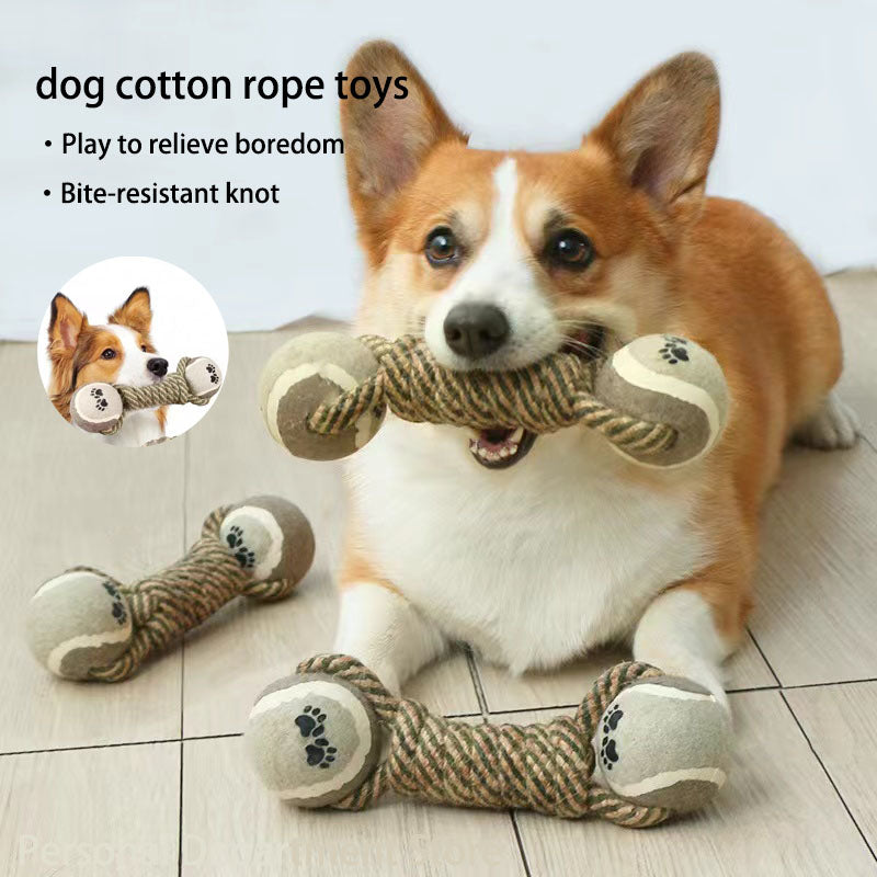 Toothbrush Chew Mini Toys Ball For Dogs Accessories - Shopeez