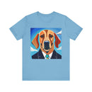 Blue Dog Unisex Jersey Short Sleeve Tee