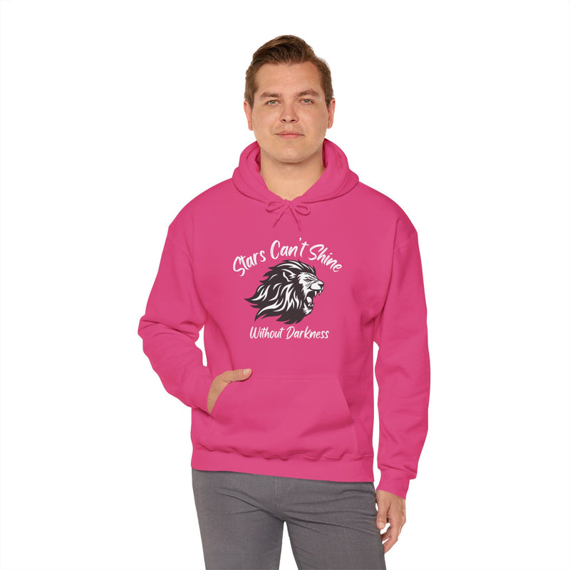 Stars Can't Shine Without Darkness Unisex Heavy Blend™ Hooded Sweatshirt