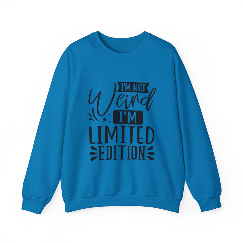 I'm Not Weird I'm Limited Edition Unisex Heavy Blend™ Crewneck Sweatshirt