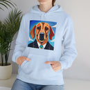 Blue Dog Unisex Heavy Blend™ Hooded Sweatshirt