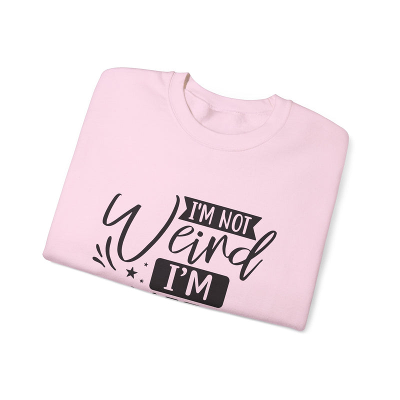 I'm Not Weird I'm Limited Edition Unisex Heavy Blend™ Crewneck Sweatshirt