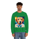 White Dog Unisex Heavy Blend™ Crewneck Sweatshirt