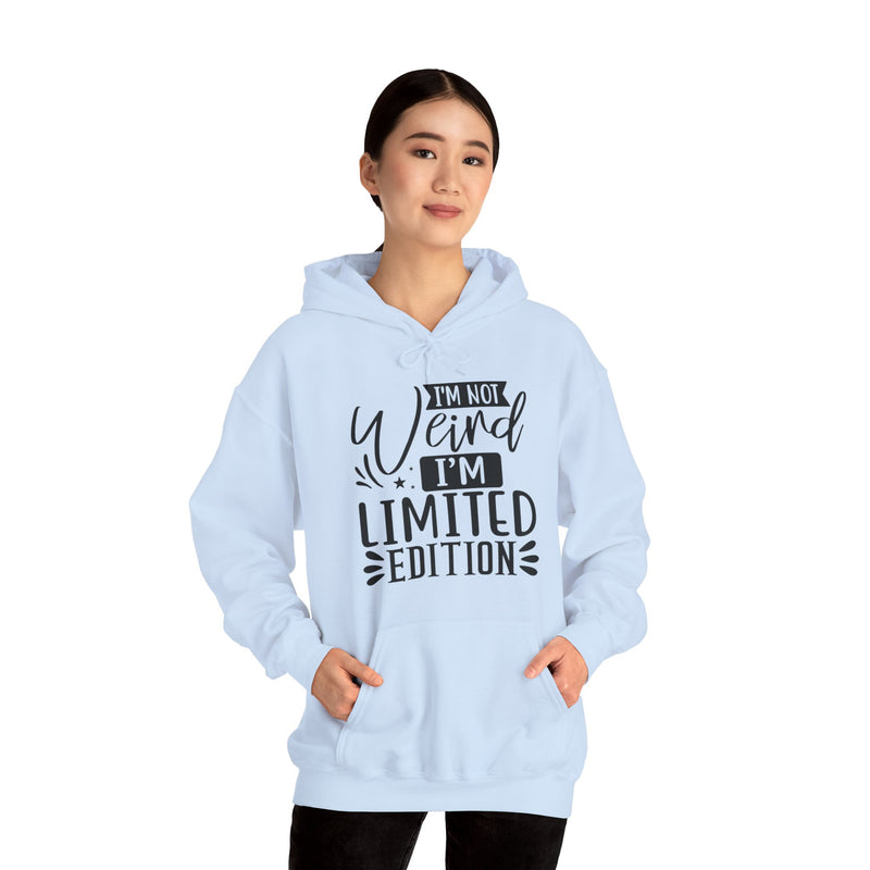 I'm Not Weird I'm Limited Edition Unisex Heavy Blend™ Hooded Sweatshirt