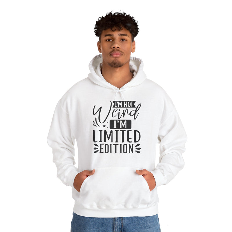 I'm Not Weird I'm Limited Edition Unisex Heavy Blend™ Hooded Sweatshirt