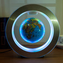 Round LED World Map Floating Globe Magnetic - Shopeez