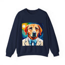 White Dog Unisex Heavy Blend™ Crewneck Sweatshirt