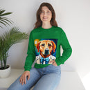 White Dog Unisex Heavy Blend™ Crewneck Sweatshirt