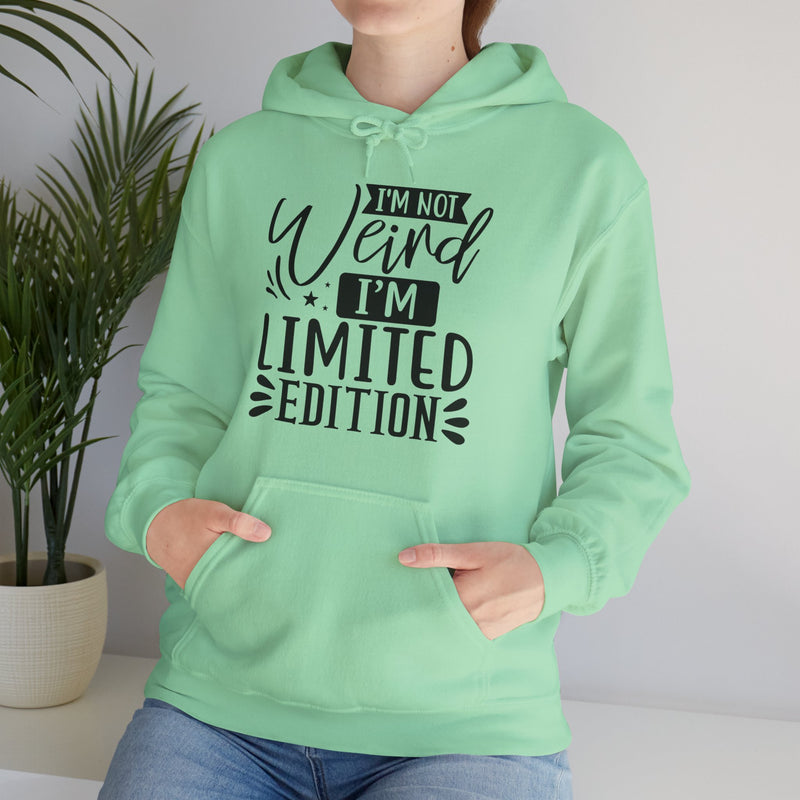 I'm Not Weird I'm Limited Edition Unisex Heavy Blend™ Hooded Sweatshirt