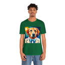 White Dog Unisex Jersey Short Sleeve Tee