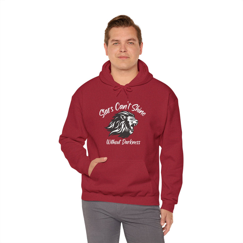 Stars Can't Shine Without Darkness Unisex Heavy Blend™ Hooded Sweatshirt