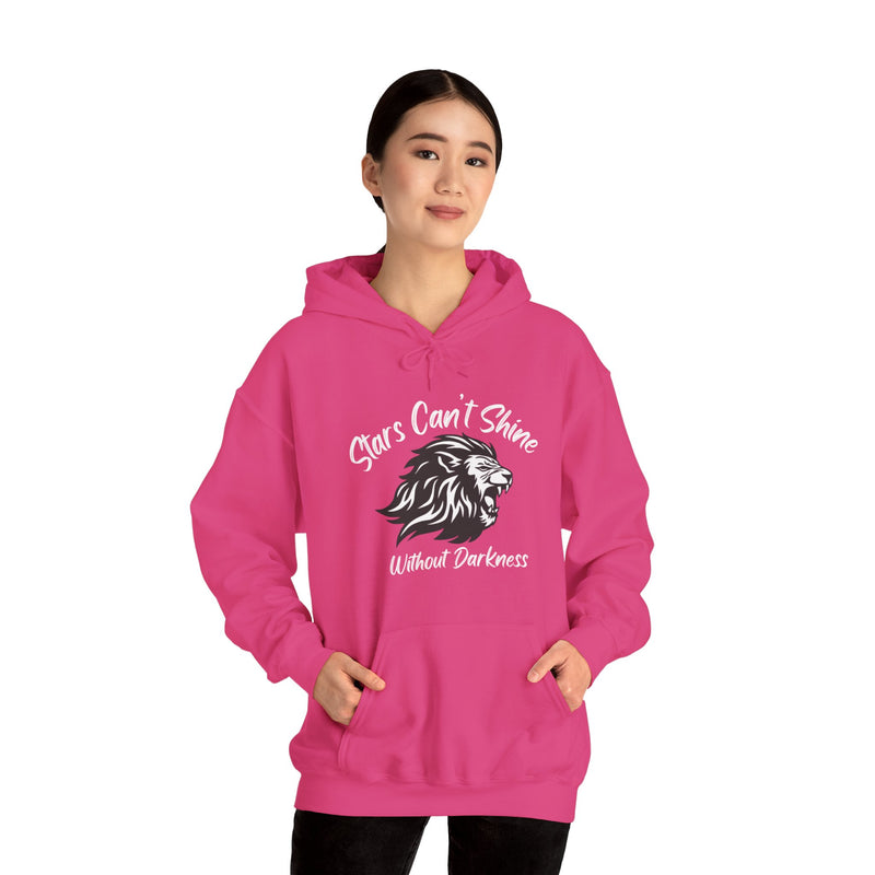 Stars Can't Shine Without Darkness Unisex Heavy Blend™ Hooded Sweatshirt