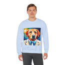 White Dog Unisex Heavy Blend™ Crewneck Sweatshirt