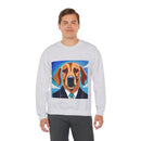 Blue Dog Unisex Heavy Blend™ Crewneck Sweatshirt