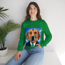 Blue Dog Unisex Heavy Blend™ Crewneck Sweatshirt