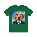 Blue Dog Unisex Jersey Short Sleeve Tee