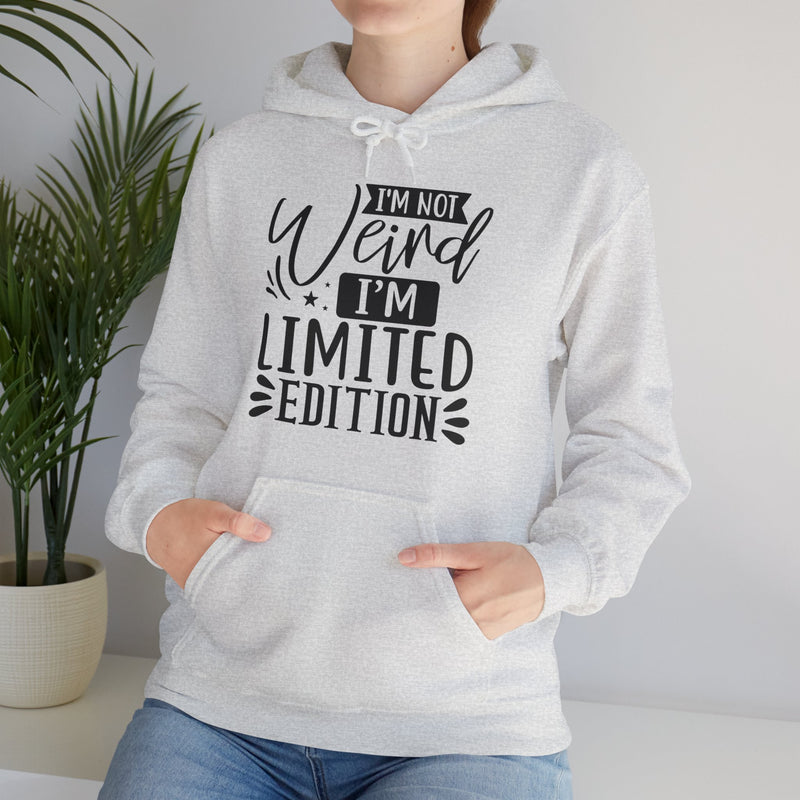 I'm Not Weird I'm Limited Edition Unisex Heavy Blend™ Hooded Sweatshirt