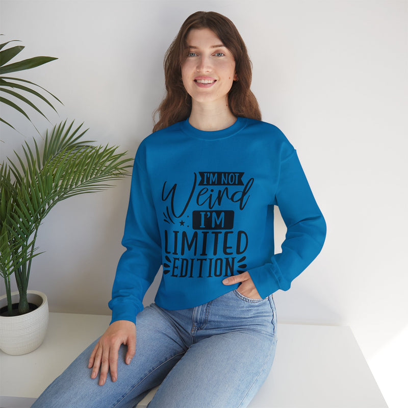 I'm Not Weird I'm Limited Edition Unisex Heavy Blend™ Crewneck Sweatshirt