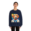White Dog Unisex Heavy Blend™ Crewneck Sweatshirt
