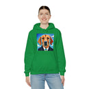 Blue Dog Unisex Heavy Blend™ Hooded Sweatshirt