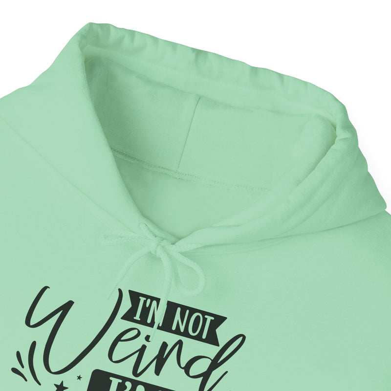 I'm Not Weird I'm Limited Edition Unisex Heavy Blend™ Hooded Sweatshirt