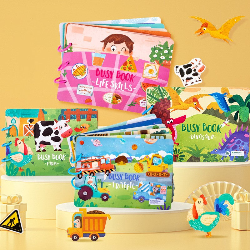Children's Busy Book Educational Toys - Shopeez