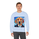 Blue Dog Unisex Heavy Blend™ Crewneck Sweatshirt