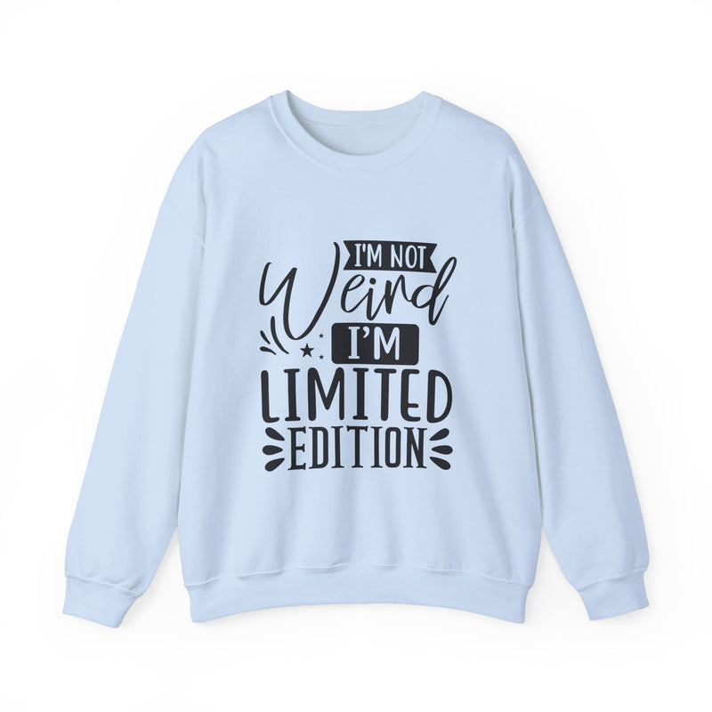 I'm Not Weird I'm Limited Edition Unisex Heavy Blend™ Crewneck Sweatshirt