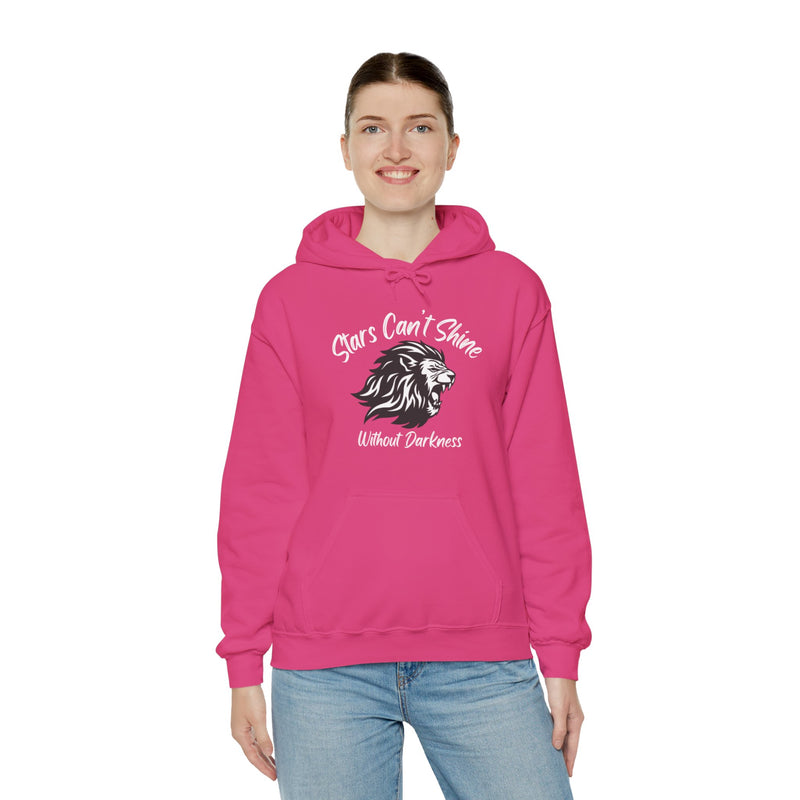Stars Can't Shine Without Darkness Unisex Heavy Blend™ Hooded Sweatshirt