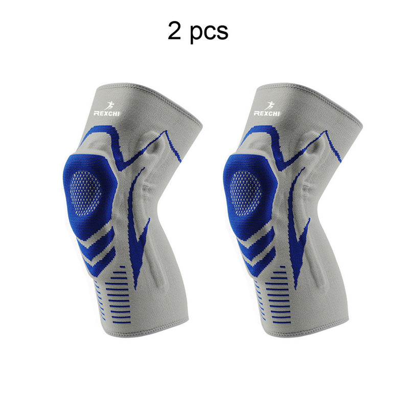 Outdoor fitness silicone knee pad