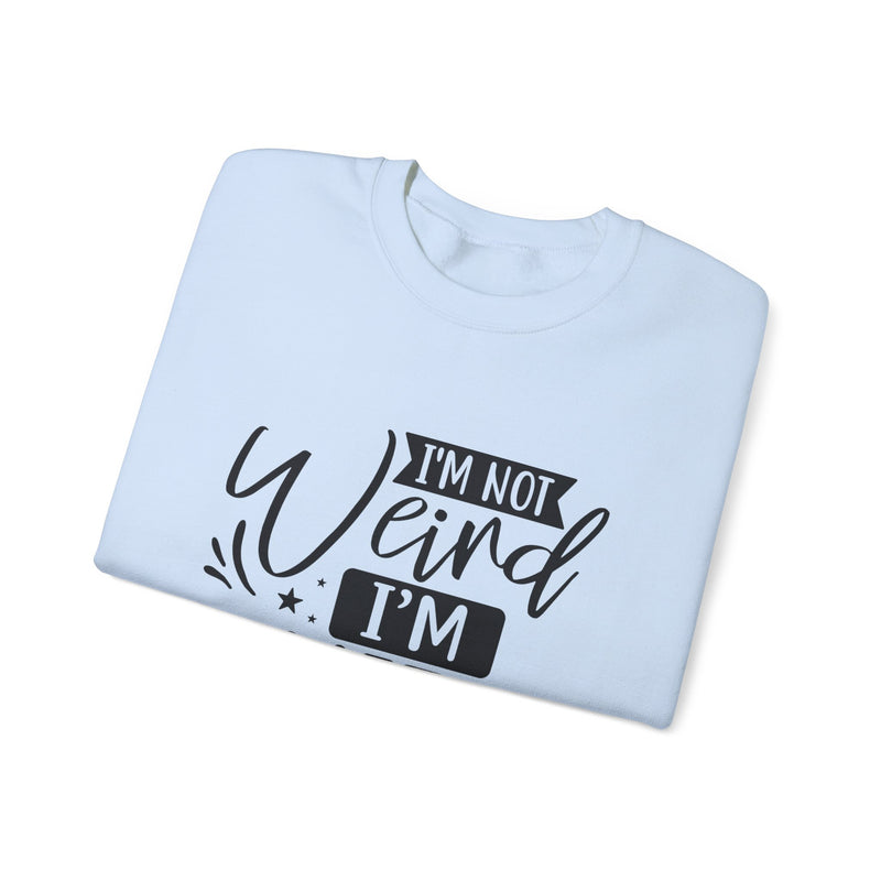 I'm Not Weird I'm Limited Edition Unisex Heavy Blend™ Crewneck Sweatshirt