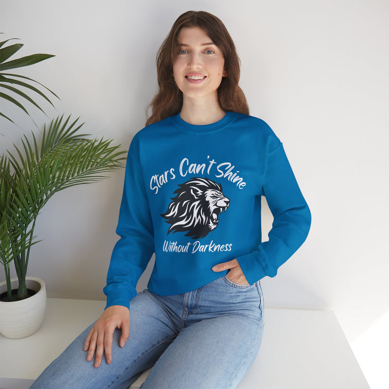 Stars Can't Shine Without Darkness  Unisex Heavy Blend™ Crewneck Sweatshirt