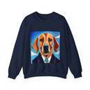 Blue Dog Unisex Heavy Blend™ Crewneck Sweatshirt