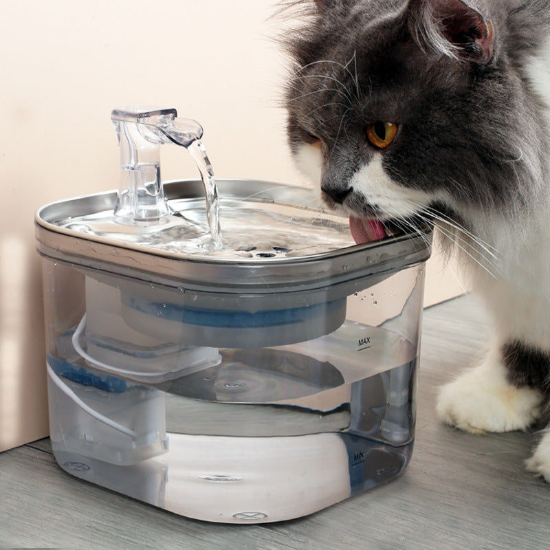 Pet Stainless Circulation Water Dispenser - Shopeez